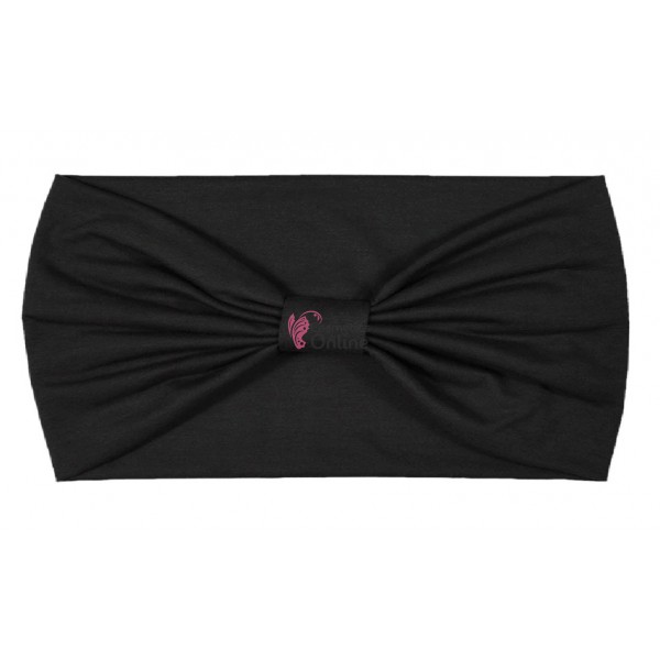 Bentita din bumbac pentru cosmetica BQL02 Neagra